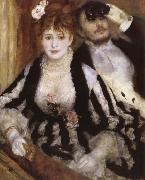Pierre-Auguste Renoir The Teatre Box oil painting artist